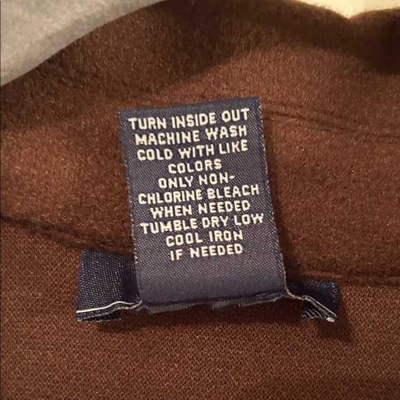 New York & Company Brown Utility Jacket with Gold Buttons - Picture 6 of 6